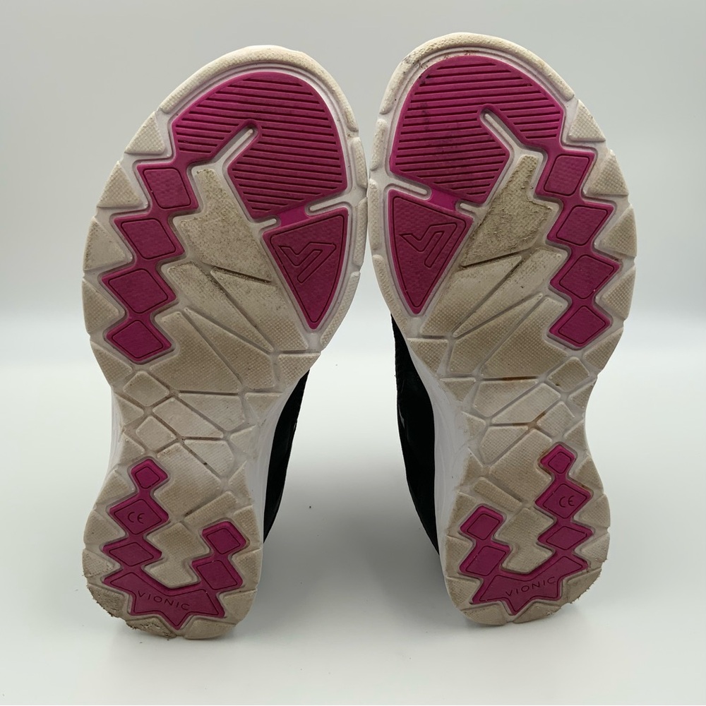 Vionic Womens Isleah MET Black and Pink Comfort Walking Sneakers. Size 9. - Picture 10 of 10